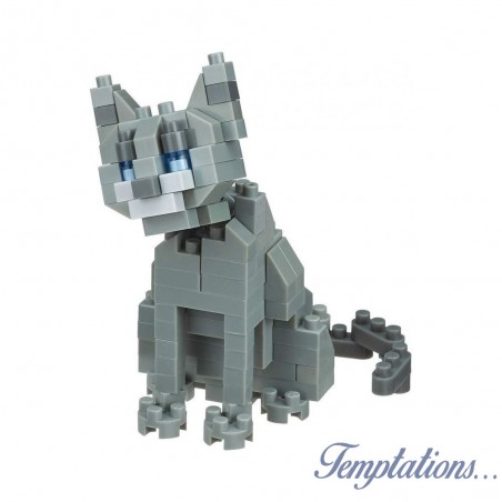 Nanoblock - Chat bleu russe NBC-266