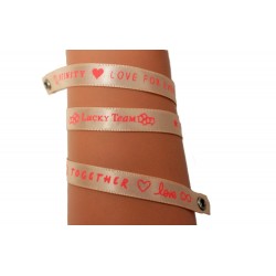 Bracelet Satin Lucky Team -...