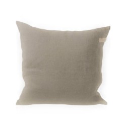 Coussin en lin Taupe Molly...