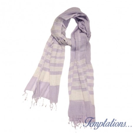 Foulard Lilas Dana Estelline