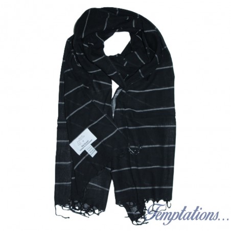 Foulard noir Dana Esteline