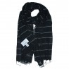 Foulard noir Dana Esteline