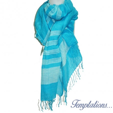 Foulard Turquoise- Dana Esteline