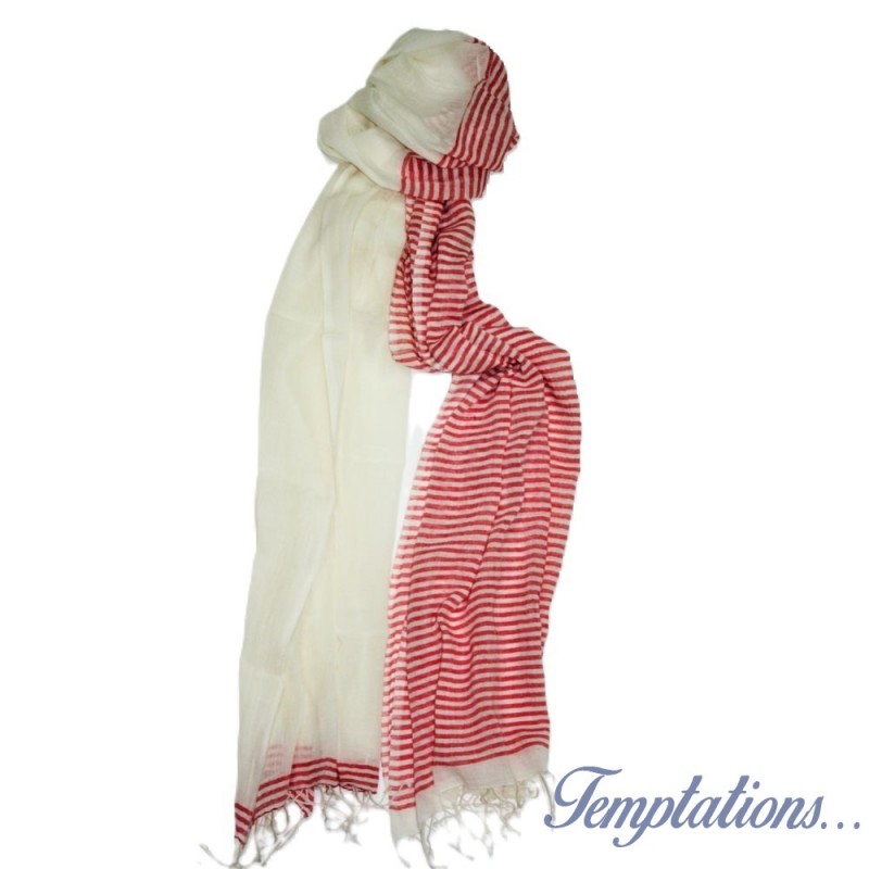 Foulard Aaron rouge - Dana Esteline