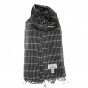 Foulard rayures noirs et blanches- Dana Esteline