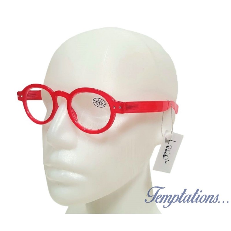 Lunettes de lecture Rose fluo Loop’n Loop Fun3 – M320