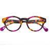 Lunettes de lecture Ecaille et violet Loop’n Loop Audacieuse – M1822