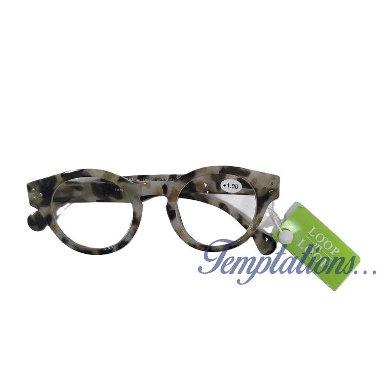 Lunettes de lecture Ecaille safari Loop’n Loop Audacieuse – M1827