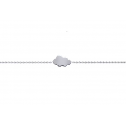 Bracelet chaine Nuage argent -Timi