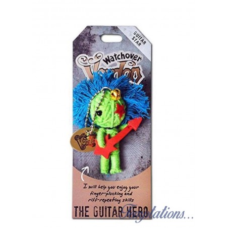 Porte-clés  Voodoo Watchover- Guitar héro