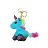 Porte-clés Licorne en peluche