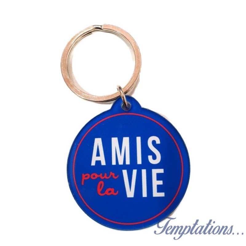 Porte-clés "Amis pour la vie" - Lucky team