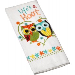 Torchon de Noël « Life's A Hoot» Kay Dee Designs