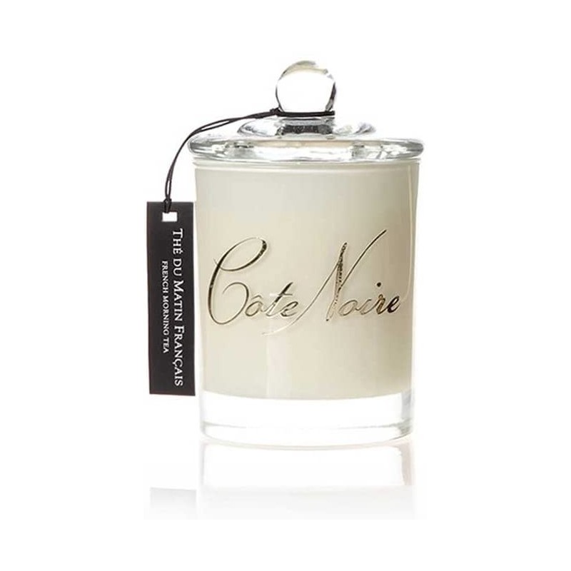 Bougie parfumée Cote noire Thé du matin français 185g