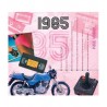 Carte CD Anniversaire année 1985