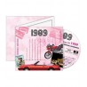 Carte CD Anniversaire année 1989