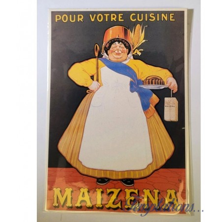 Carte Postale Maïzena pour votre cuisine