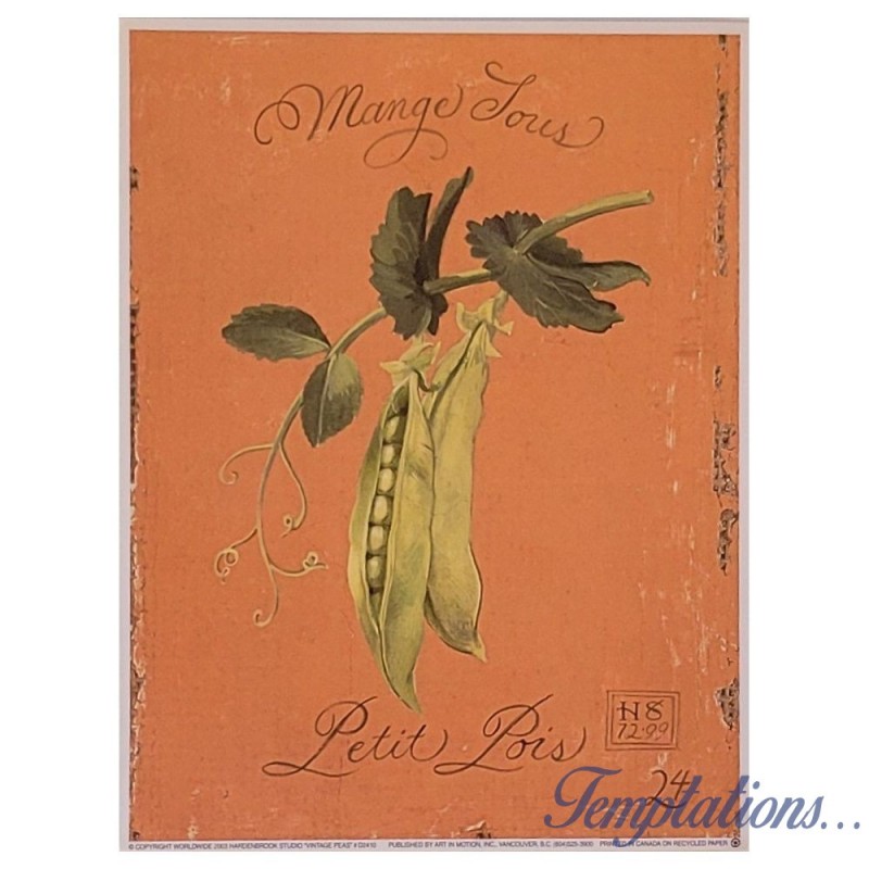 Image vintage " Petit Pois" Hardenbrook Studio