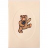 Mini Carte Rossi " Ours Doudou "