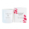 Bougie parfumée Lotus & Sauge Blanche/Lotus & White Sage 250g - Woodbridge Collection Si-gnature