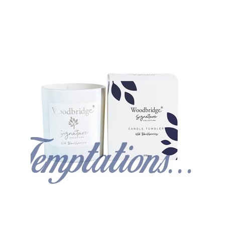 Bougie parfumée Mûres Sauvages/Wild Blackberries 310g - Woodbridge Collection Signature