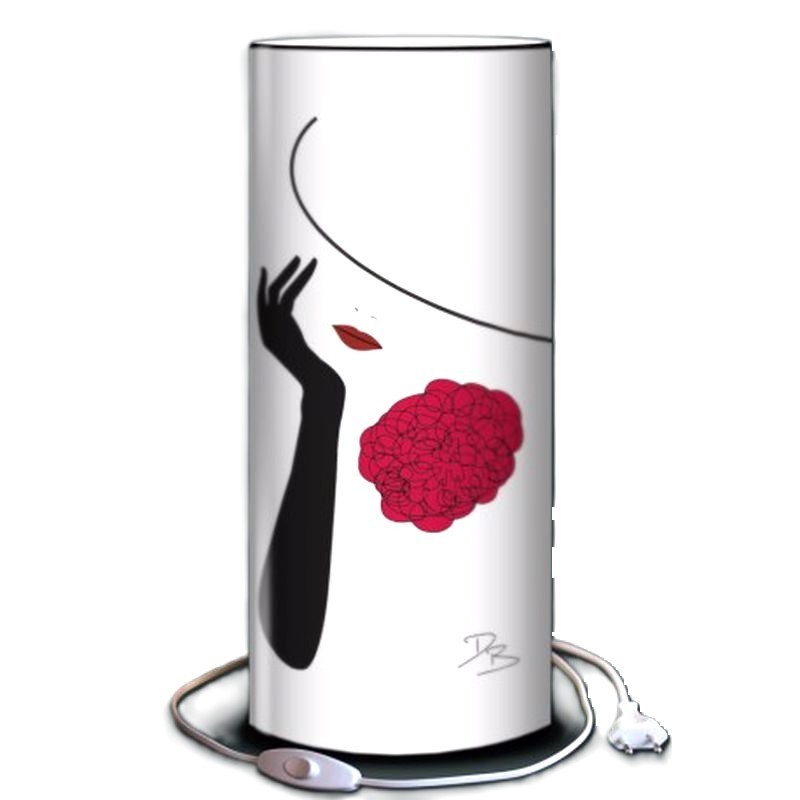 Lampe à poser "La vie en Do" Gant noir