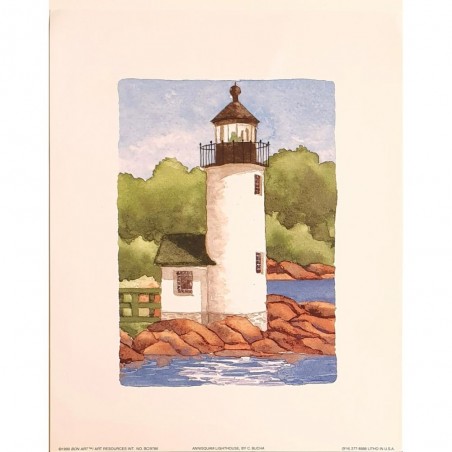 Image Phare GM" Annisquam lighthouse " C.Bucha