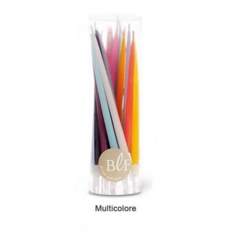 Assortiment de 20 Bougies Anniversaire Multicolores -Bougie la Française