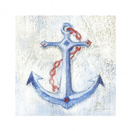 Carte simple carrée "Anchor" Sonia Svenson