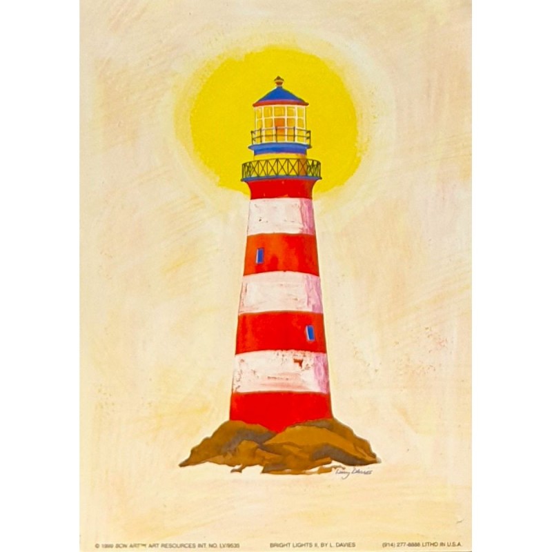 Image phare "Brigth lights II "L. Davies