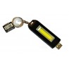 Porte-clés lampe de poche  rechargeable USB - I-Total