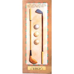 2 Images " The history of golf I et II" - M. Wiscombe