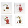 Lot de 4 cartes de Noël – Coté bord’eau