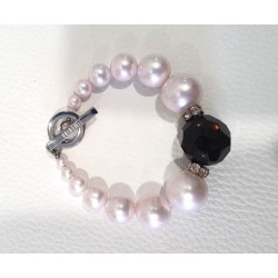 Bracelet de perles rose GM...