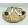 Bracelet de perles rose MM - Timonina