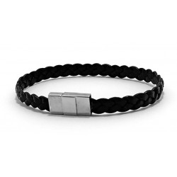 Bracelet jonc homme en cuir...