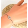 Bracelet signe du zodiaque Cancer argent 925