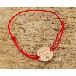 Bracelet cordon "Je t'aime" – Lucky Team