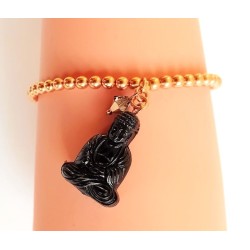 Bracelet de perles avec charm Bouddha