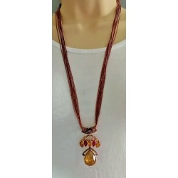 Collier sautoir vintage 10 chaines