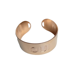 Bracelet manchette « Oui » Brin d'Amour