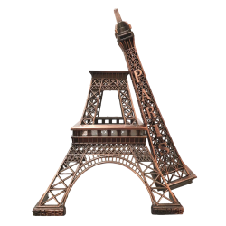 Tour Eiffel en métal cuivré - 45 cm