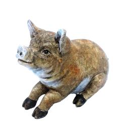 Cochon en resine - Dekoratief