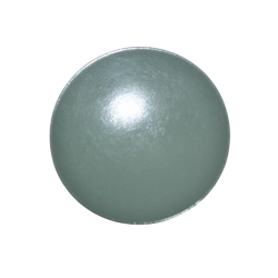 Support pour bougie en métal gris