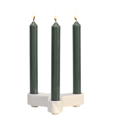 Bougie Bâton classique 20cm Vert noël - Bougies la Française