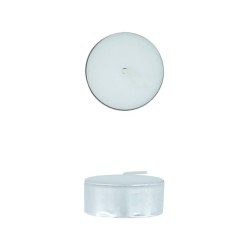Bougie chauffe-plat blanche...