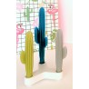 Duo flambeaux cactus Pètrol- Bougie la Francaise