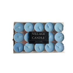 Boite de 15 lumignons bleu...