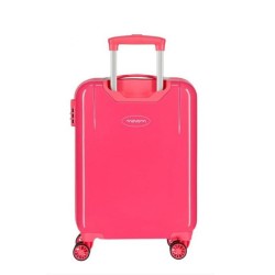 Valise cabine Movom blanche avec cactus