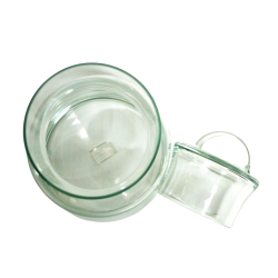Bonbonnière en verre avec couvercle GM